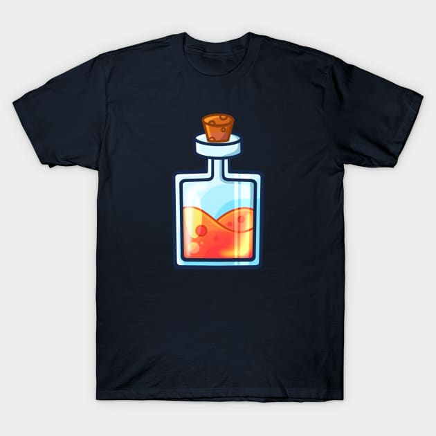 Health Potion T-Shirt by nataliesnow24